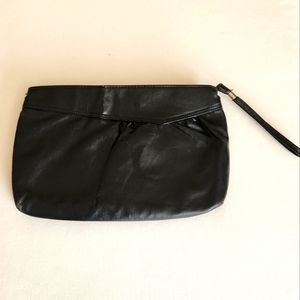 Black Clutch Wristlet